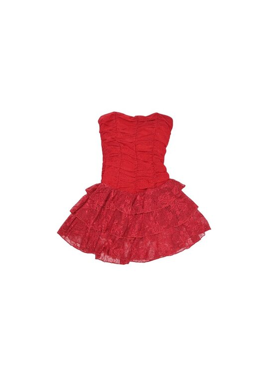Outcast | Dresses | Outcast Tamzy Mini Dress In Red | Poshmark